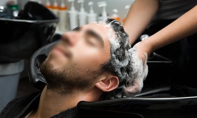 Hair washing for men