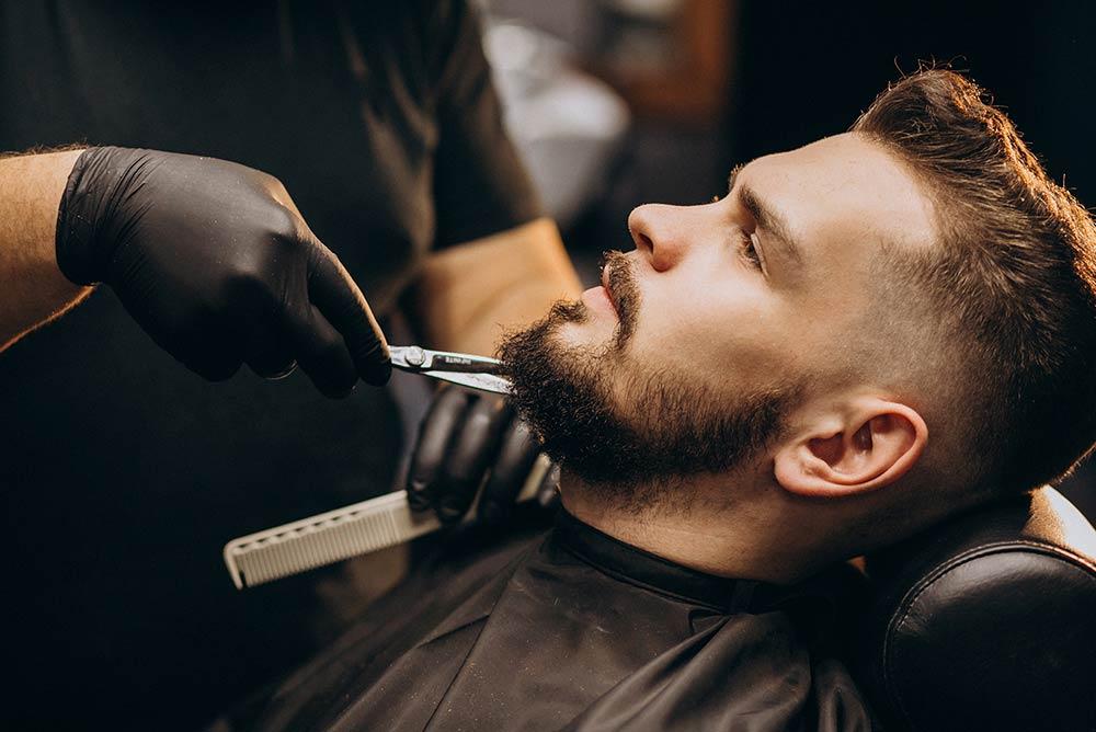 Shaving the beard