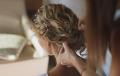 Simple formal hairstyle
