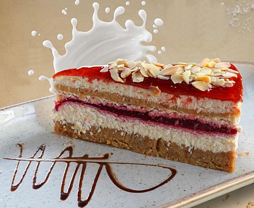 Торта Panna Cotta комад