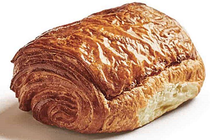 Croissant with chocolate